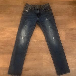 Men’s American Eagle Next Level Flex Distressed Jeans - Slim Straight 30x34